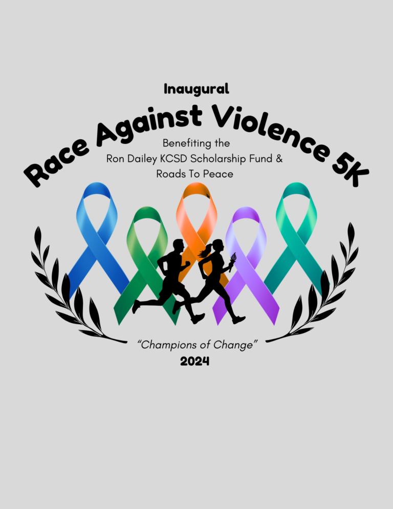 Race Against Violence T-Shirt Design